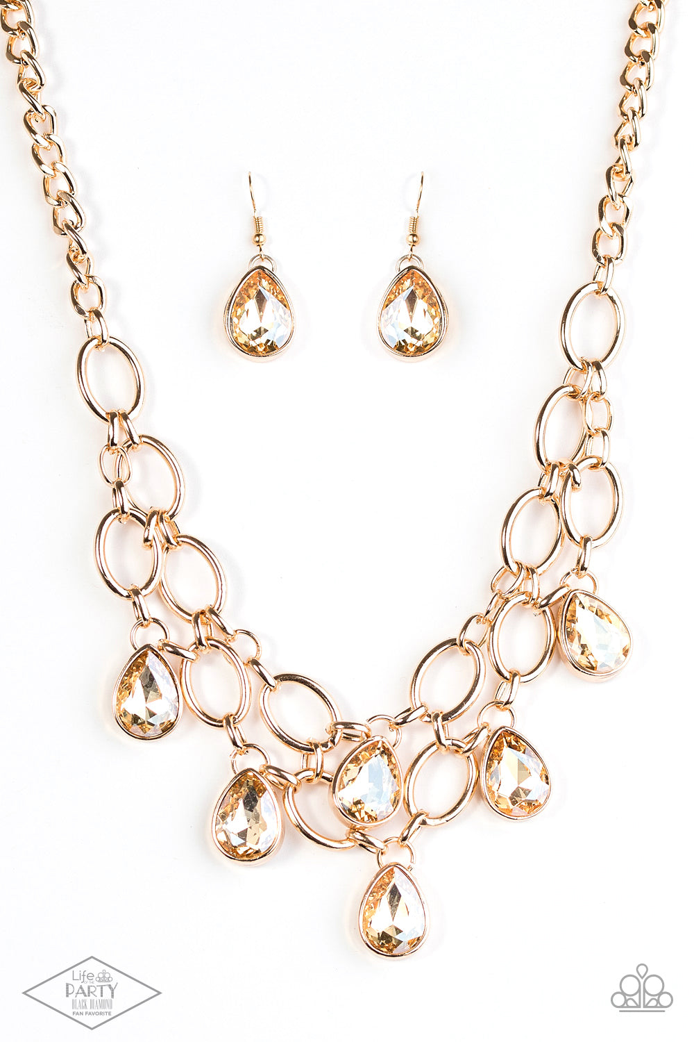 Paparazzi Accessories - Show-Stopping Shimmer - Gold necklace