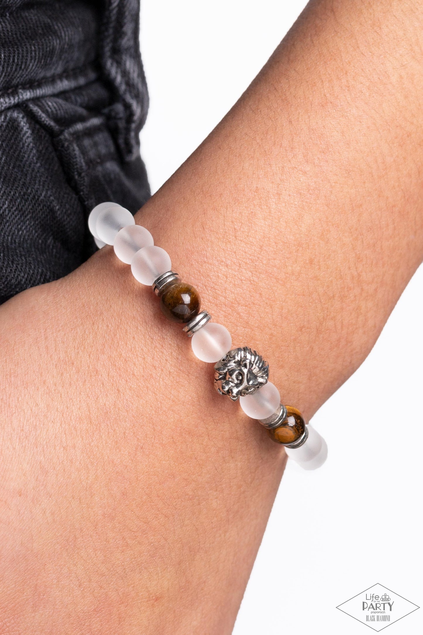 Paparazzi Accessories - The Lions Share - Brown bracelet