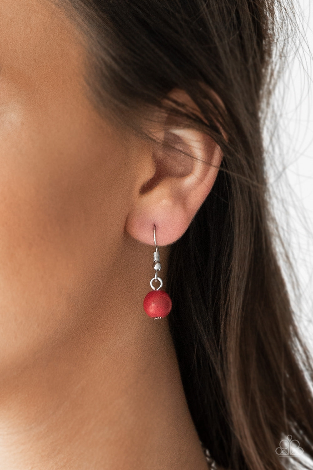 Paparazzi Accessories - Full Frontier - Red Necklace