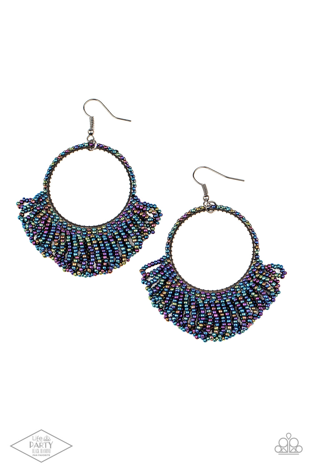 Paparazzi Accessories - Cant BEAD-lieve My Eyes! - Multi earrings