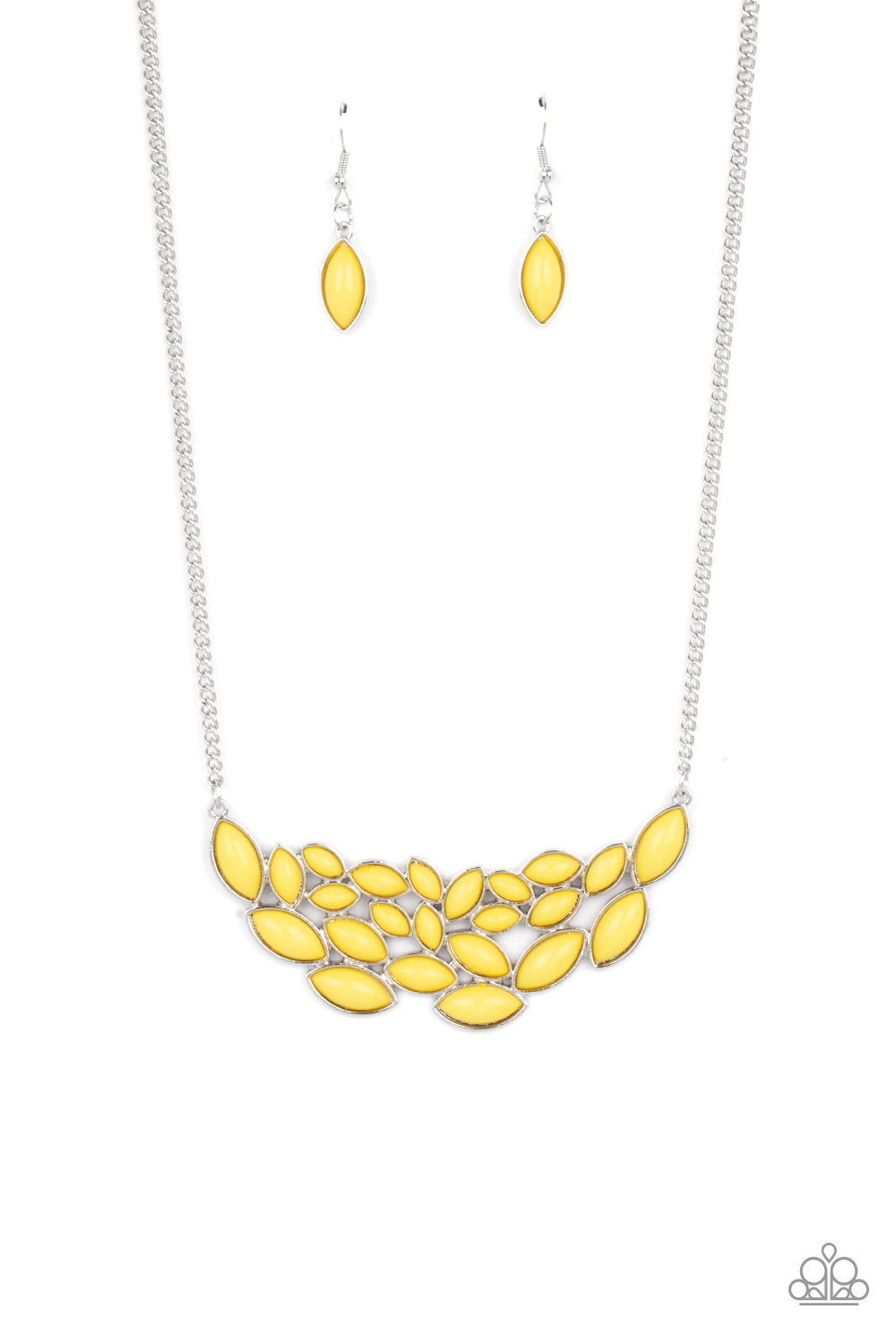 Paparazzi Accessories - Eden Escape - Yellow necklace