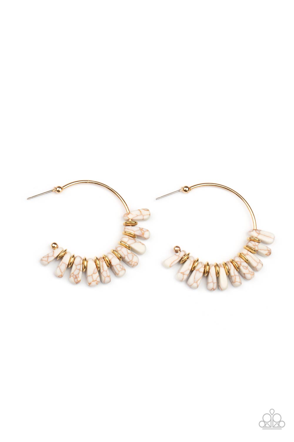 Paparazzi Accessories -Poshly Primitive - White