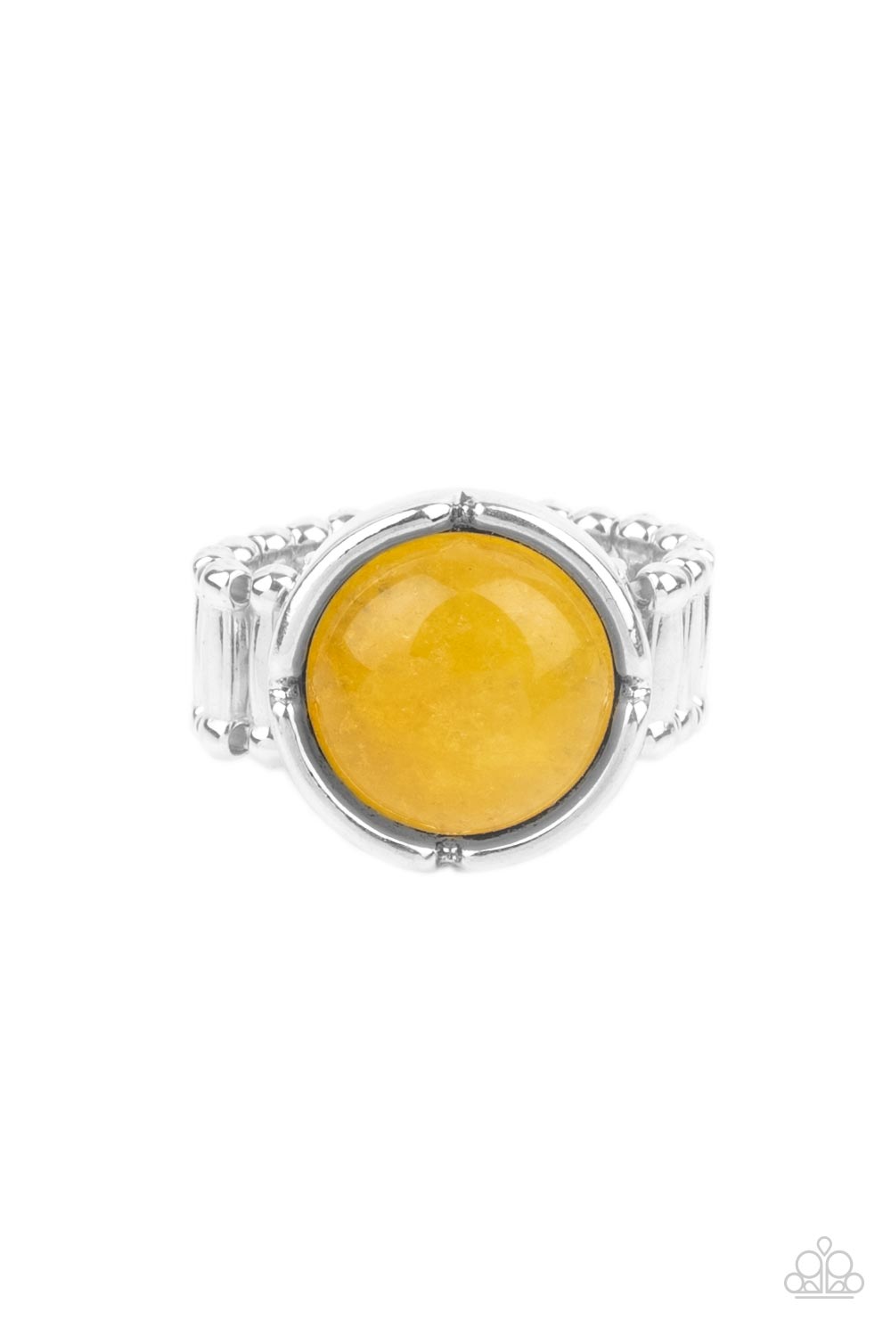 Paparazzi Accessories - Dreamy Dunes - Yellow ring