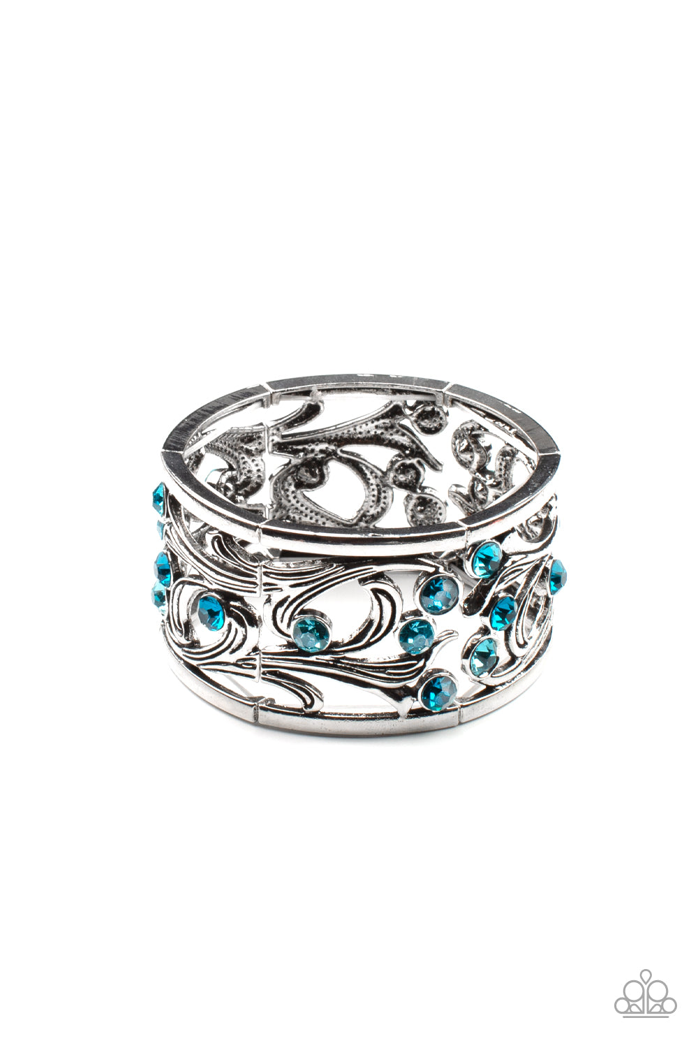 Paparazzi Accessories - Garden Masquerade - Blue bracelet
