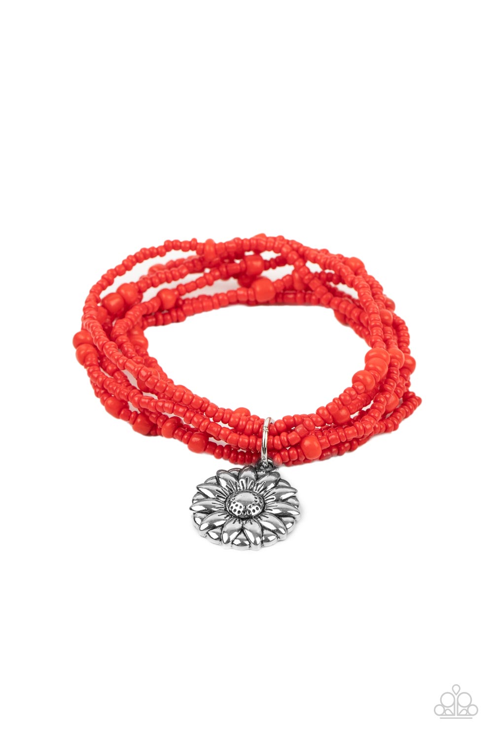 Paparazzi Accessories - Badlands Botany - Red bracelet