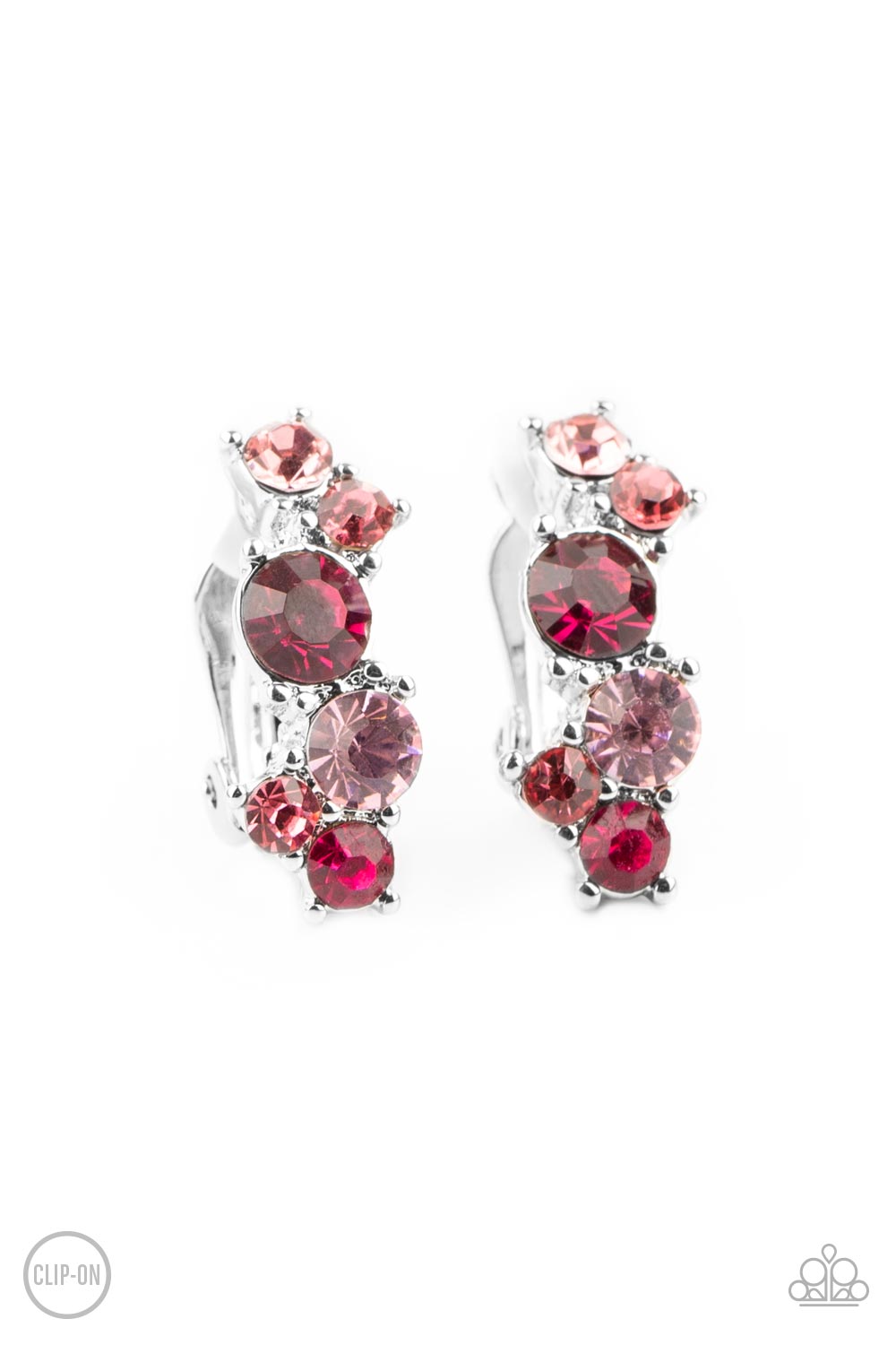 Paparazzi Accessories - Cosmic Celebration - Pink earrings