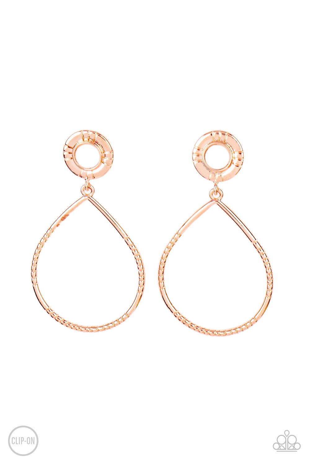 Paparazzi Accessories - Fairytale Finish - Copper earrings