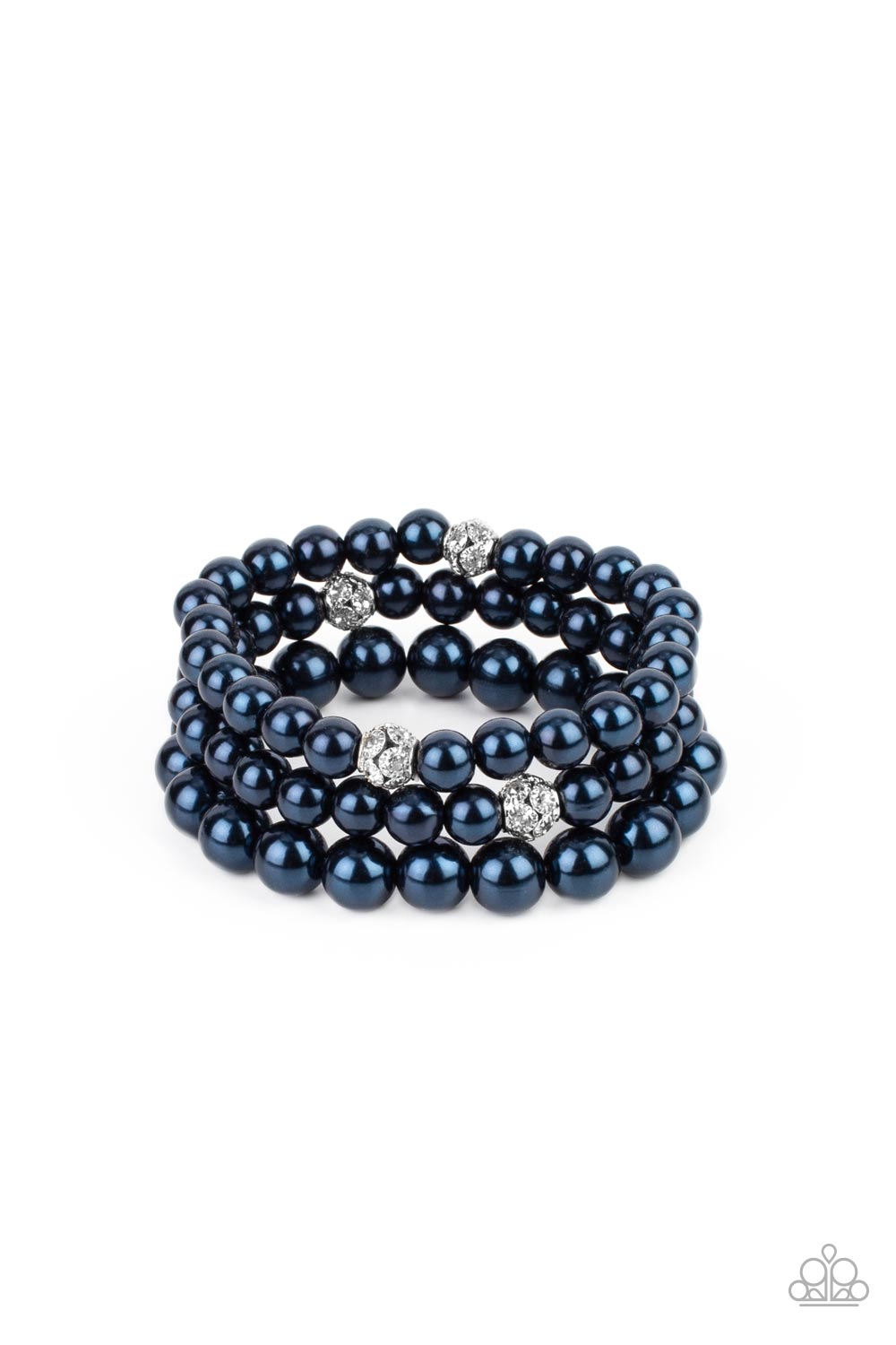 Paparazzi Accessories - Here Comes The Heiress - Blue bracelet
