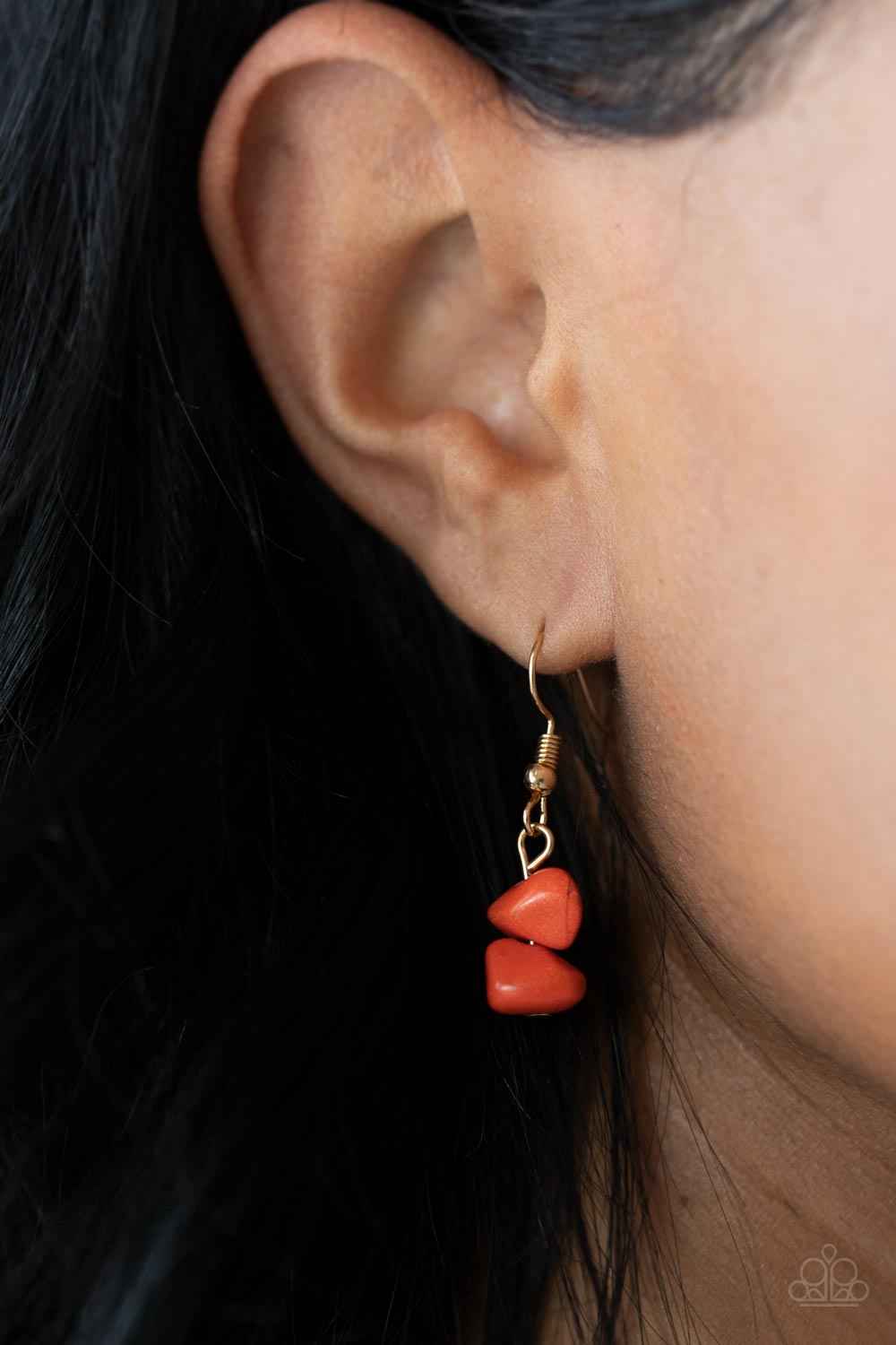 Paparazzi Accessories - Artisanal Abundance - Orange necklace