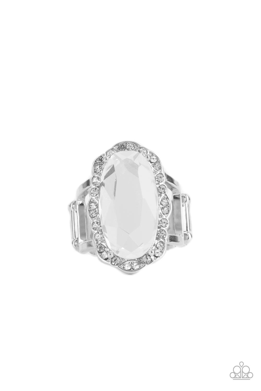 Paparazzi Accessories - BLING to Heel - White rings