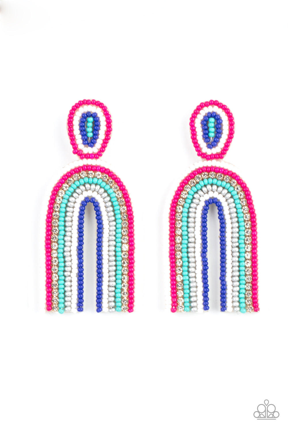 Paparazzi Accessories - Rainbow Remedy - Multi earrings
