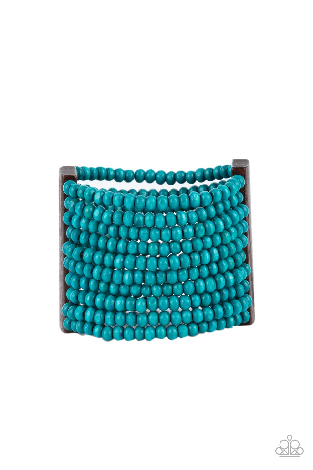 Paparazzi Accessories - Waikiki Wonderland - Blue bracelet