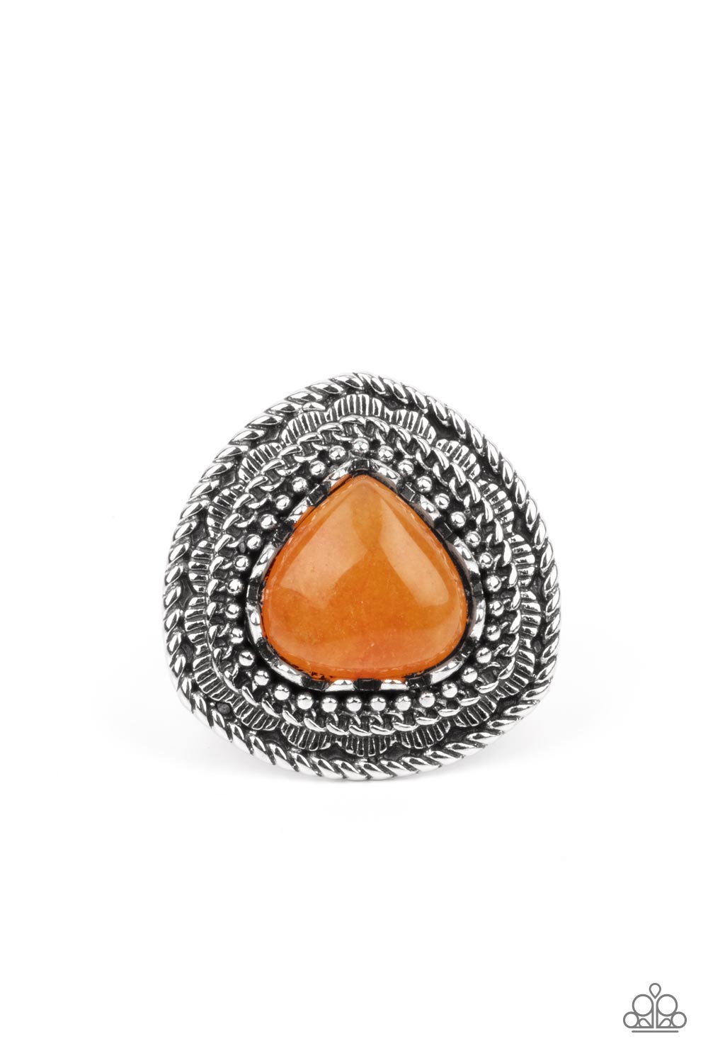 Paparazzi Accessories - Genuinely Gemstone - Orange Ring