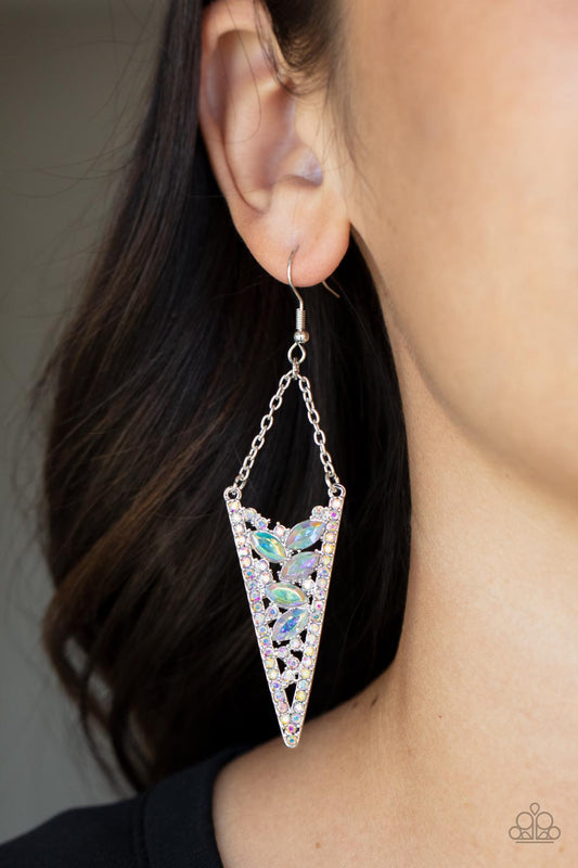 Paparazzi Accessories - Sharp-Dressed Drama - Multi earrings