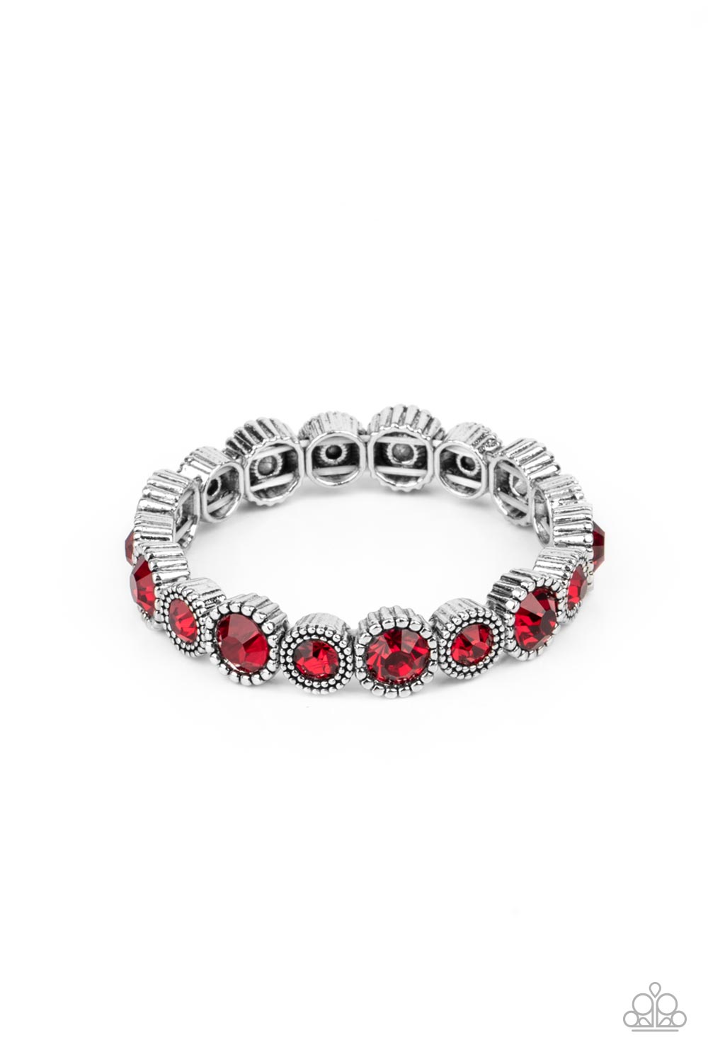 Paparazzi Accessories - Phenomenally Perennial - Red bracelet