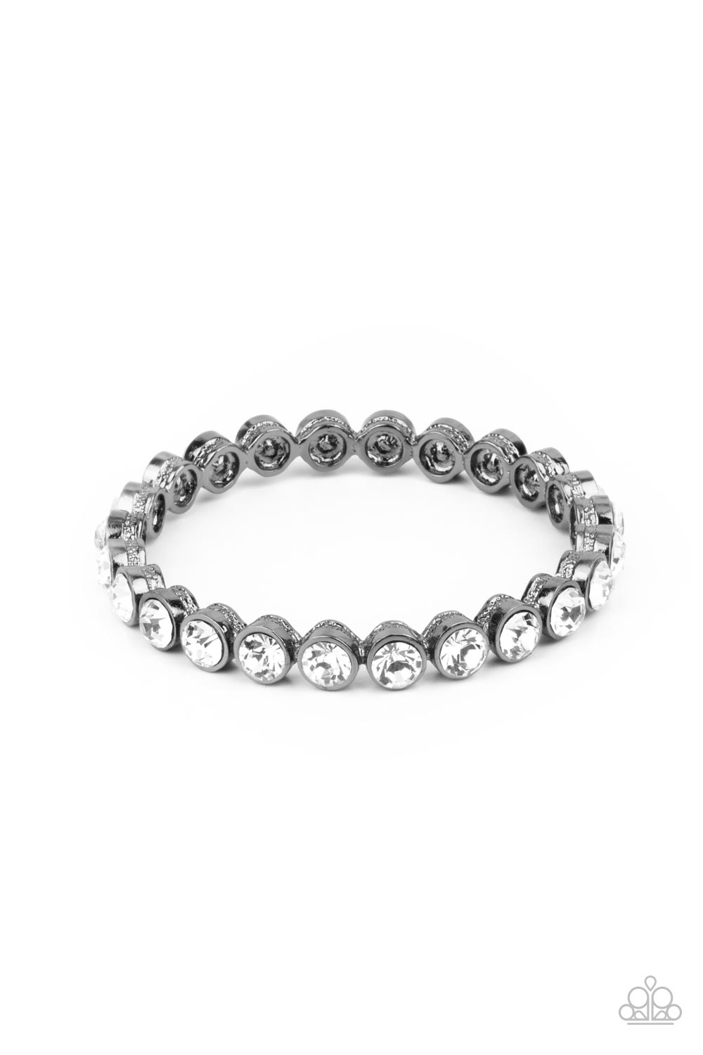 Paparazzi Accessories - Presto Posh - Black bracelet