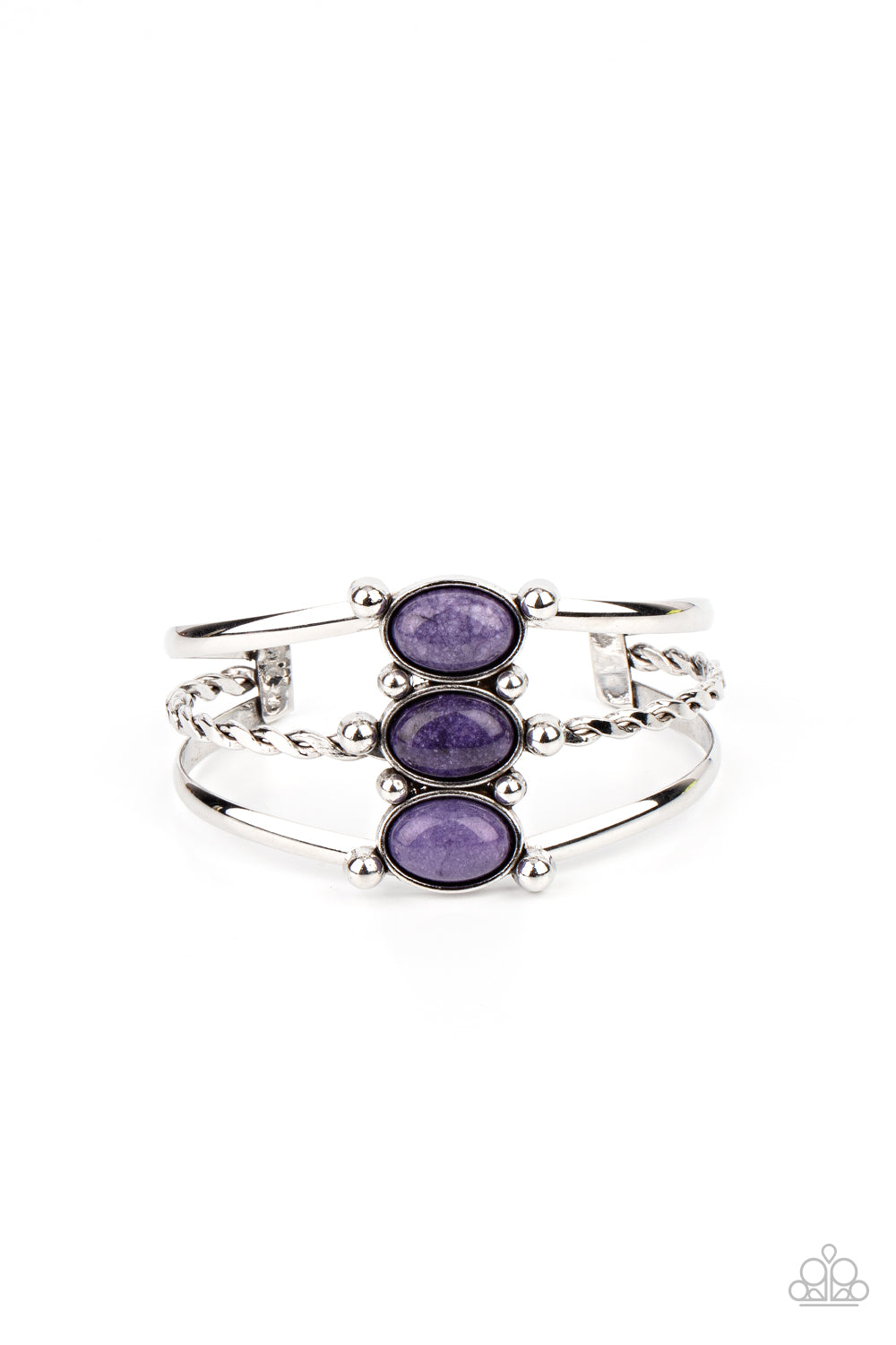 Paparazzi Accessories - Extra Earthy - Purple bracelet