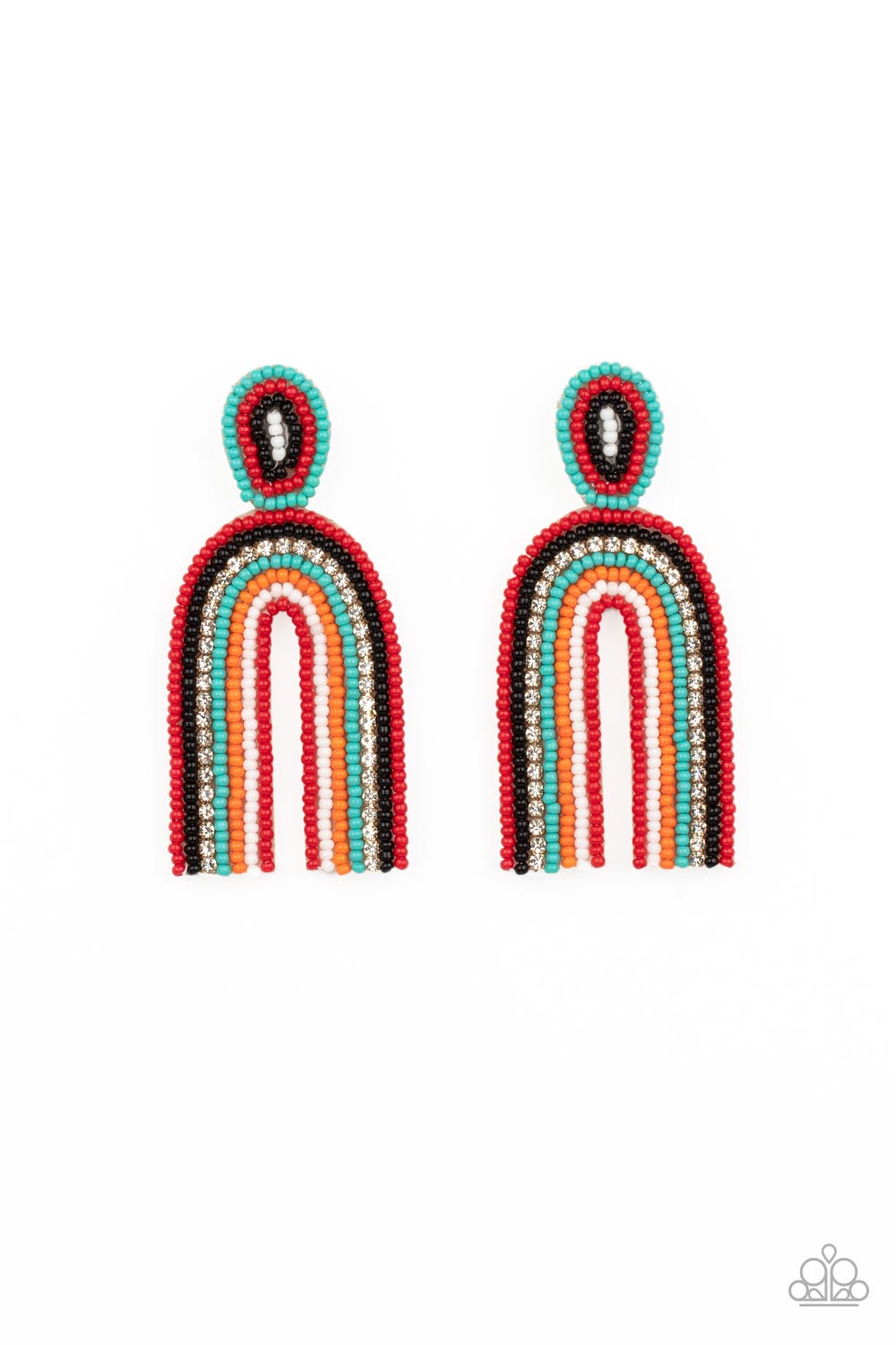 Paparazzi Accessories - Rainbow Remedy - Multi earrings