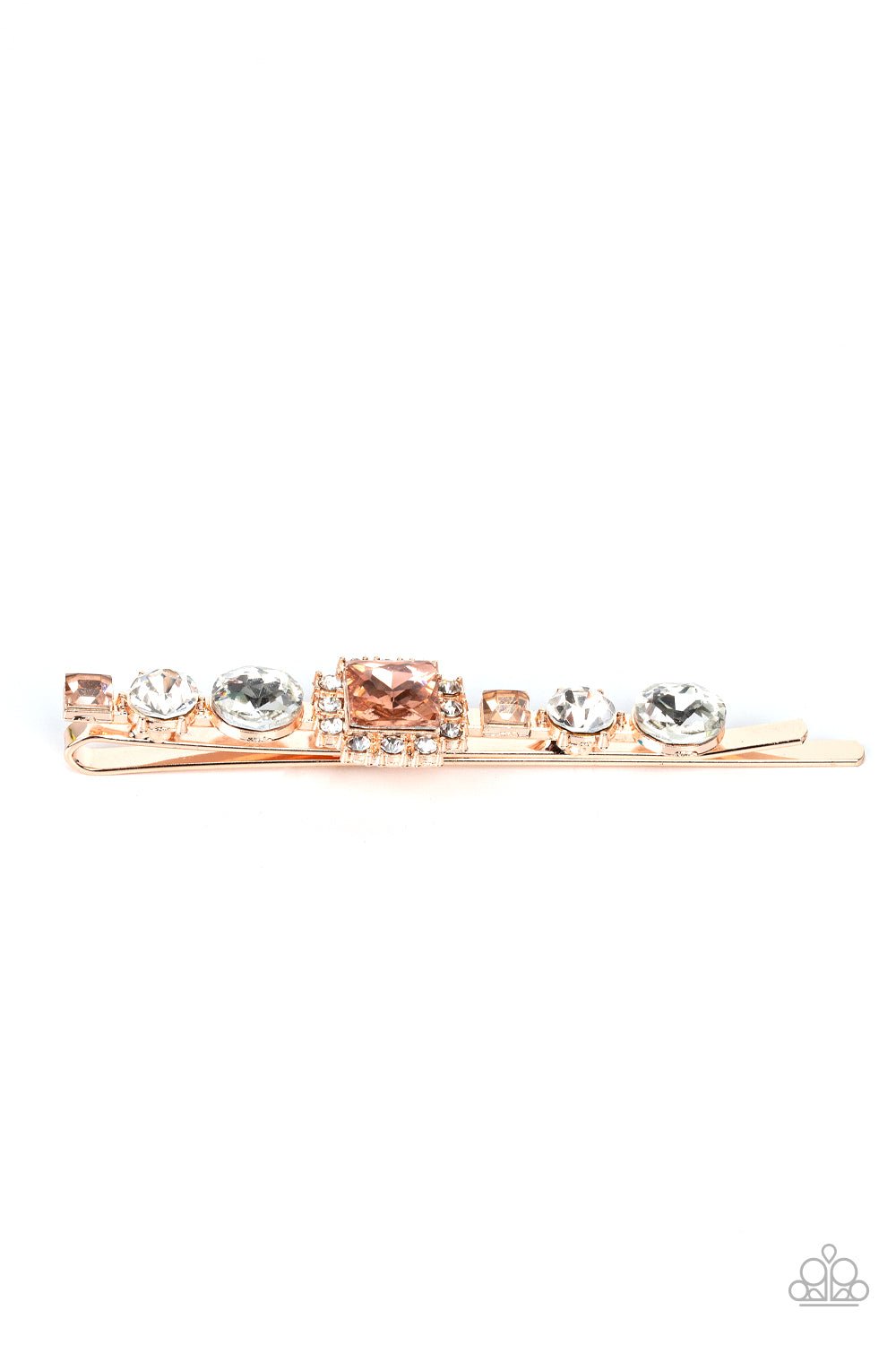 Paparazzi Accessories - Couture Crasher - Gold hair clip