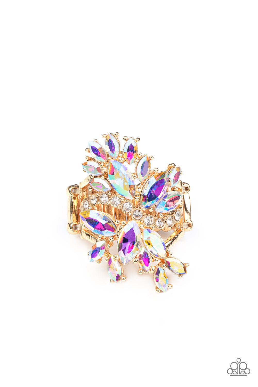 Paparazzi Accessories -Flauntable Flare - Gold ring