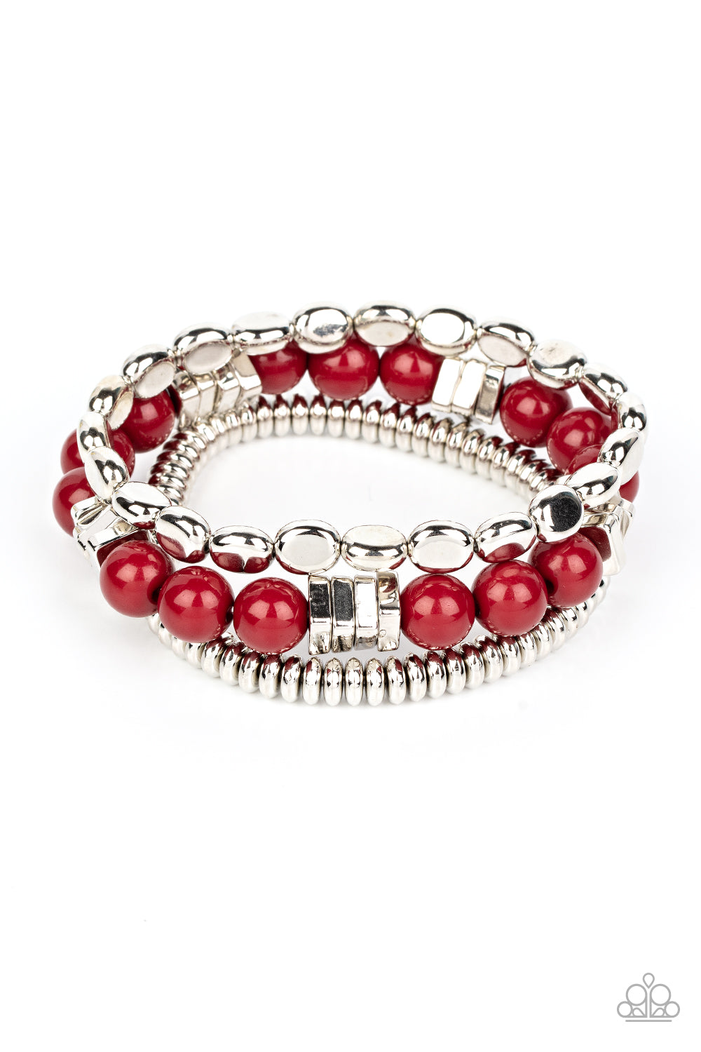 Paparazzi Accessories - Tour de Tourist - Red bracelet
