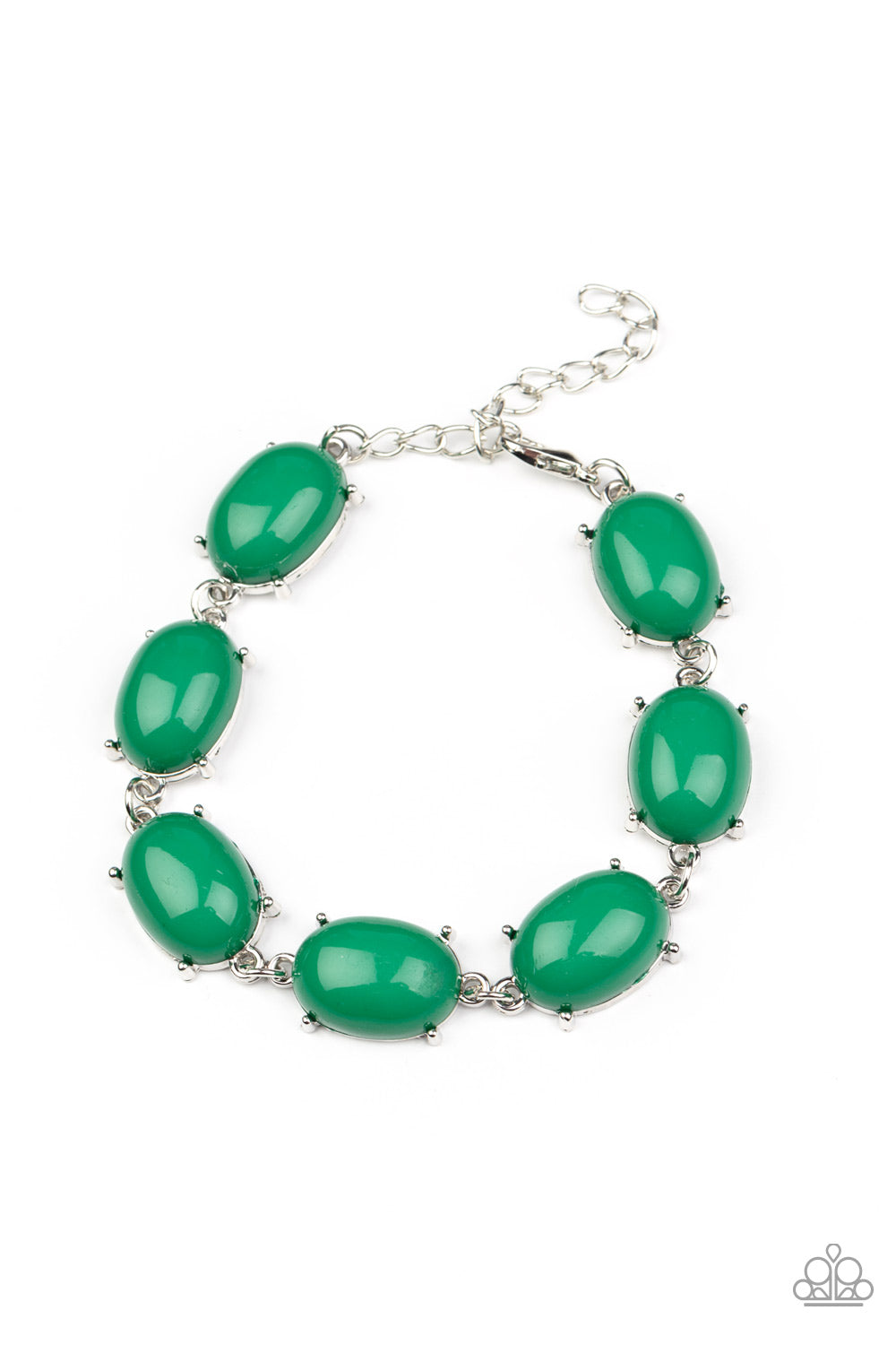 Paparazzi Acccessories - Confidently Colorful - Green bracelet