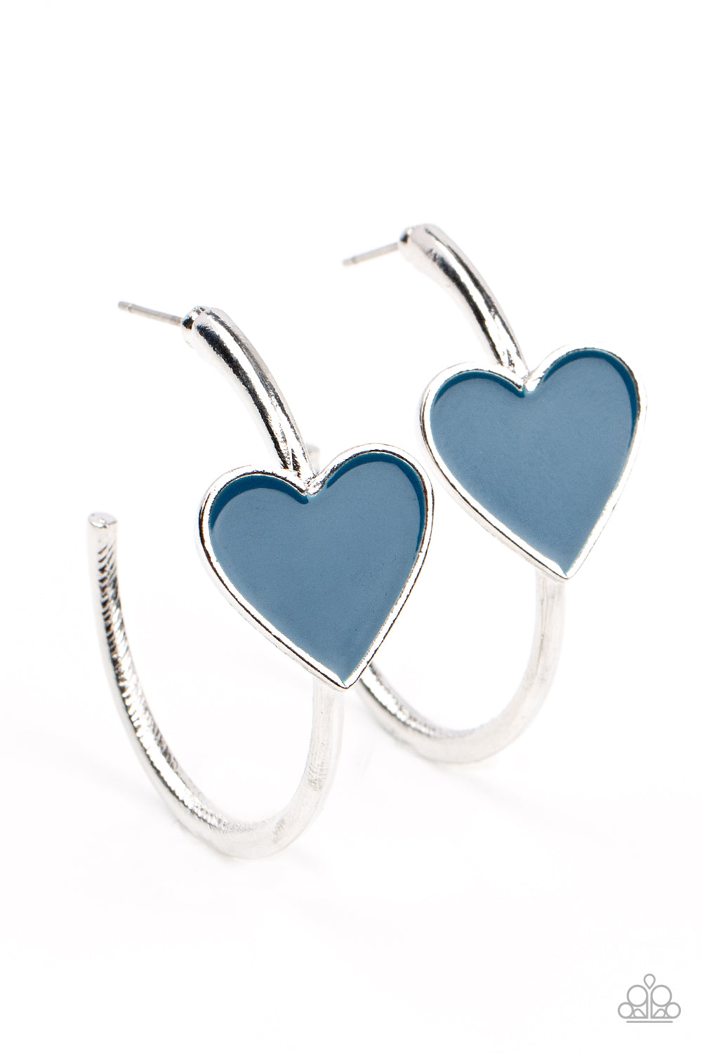 Paparazzi Accessories - Kiss Up - Blue earrings