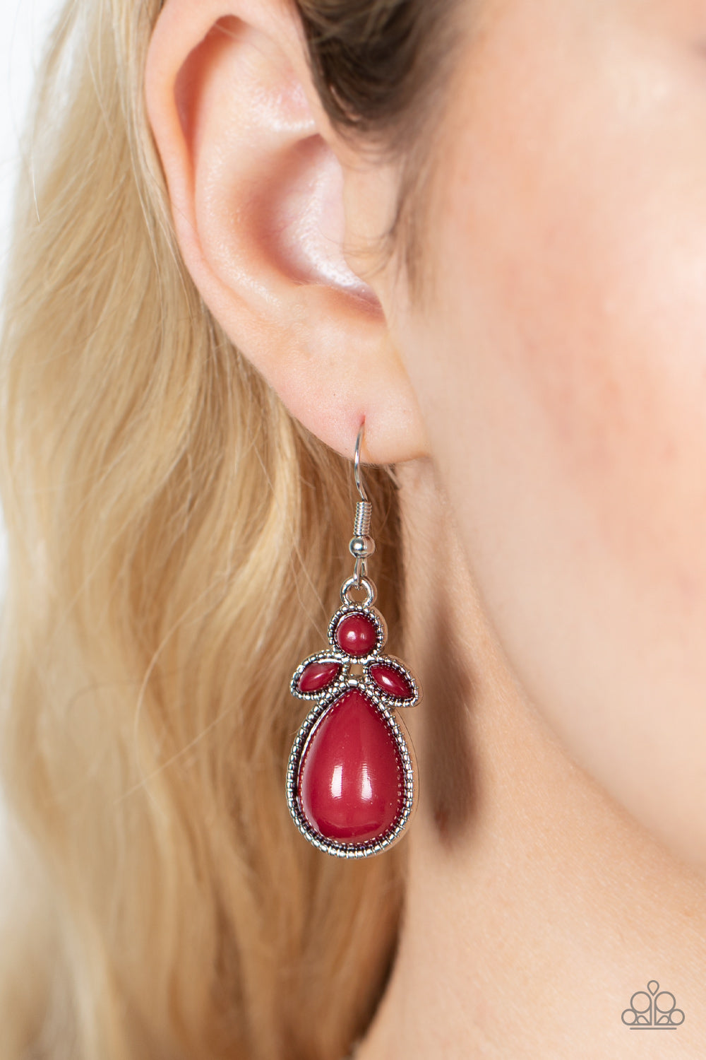 Paparazzi Accessories - Botanical Banquet - Red necklace