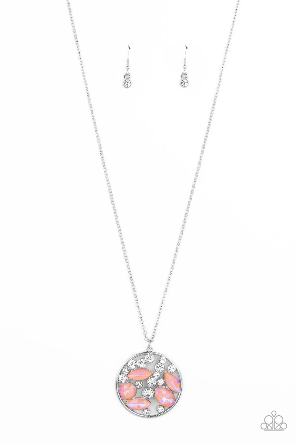 Paparazzi Accessories - Iridescently Influential - Orange necklace