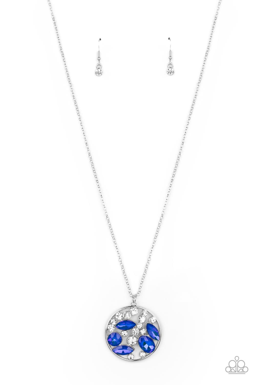 Paparazzi Accessories - Iridescently Influential - Blue necklace