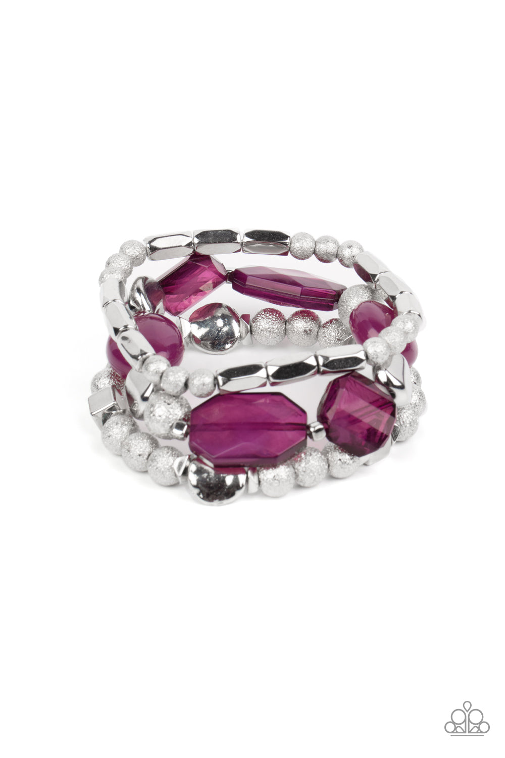Paparazzi Accessories - Marina Magic- Purple bracelet