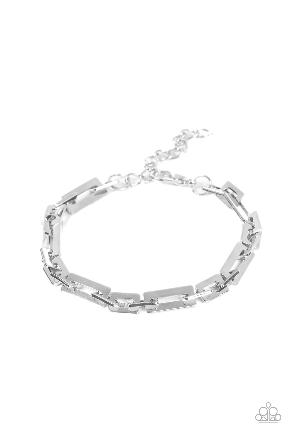 Paparazzi Accessories - Stratosphere Gear - Silver bracelet