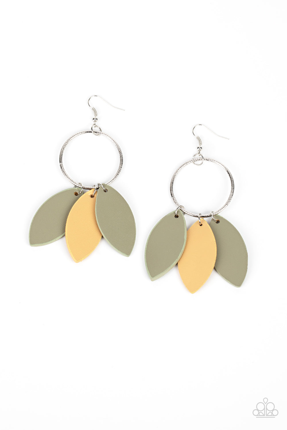Paparazzi Accessories - Leafy Laguna - Multi earrings