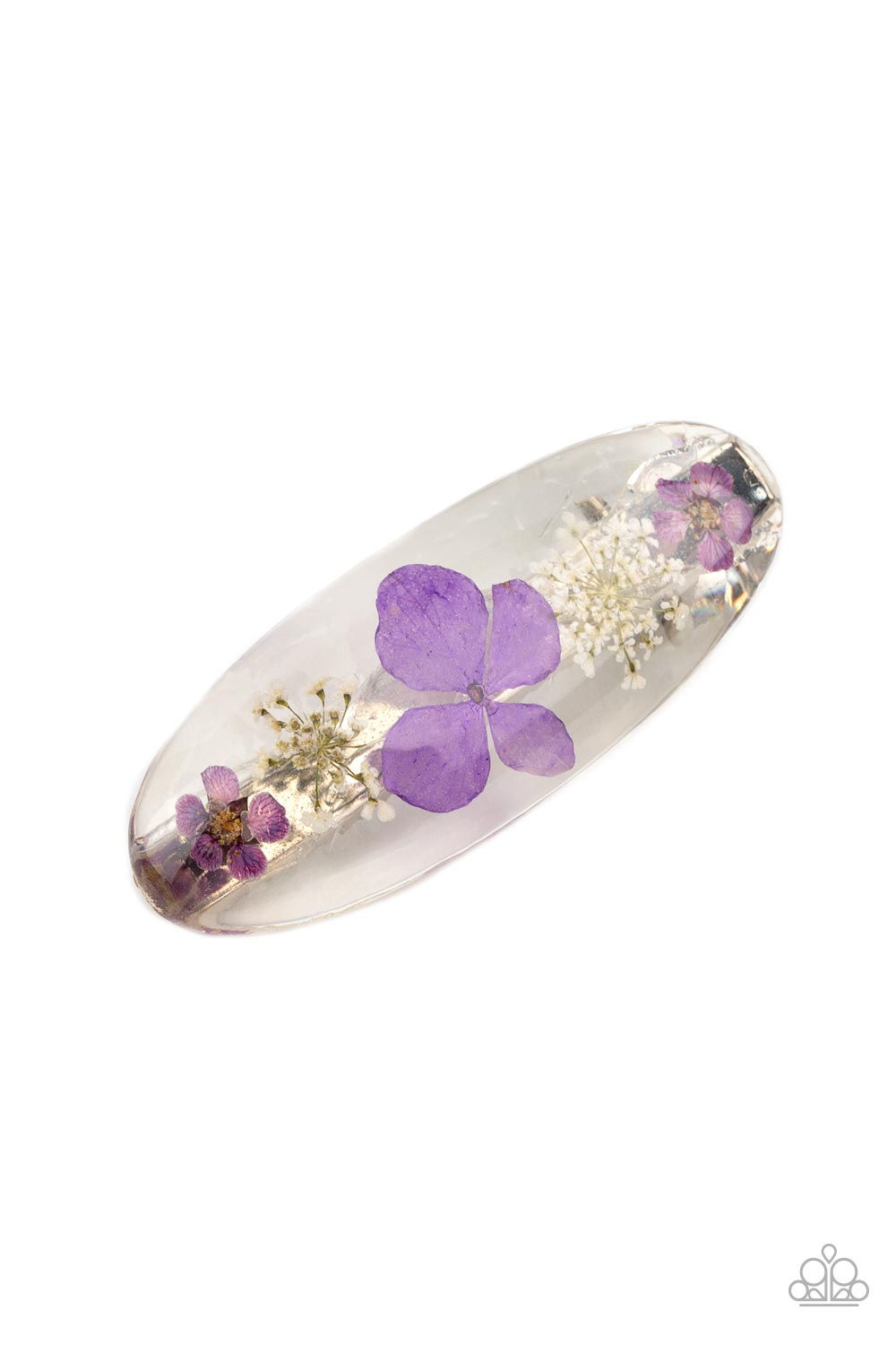 Paparazzi Accessories - Floral Flurry - Purple hair clip