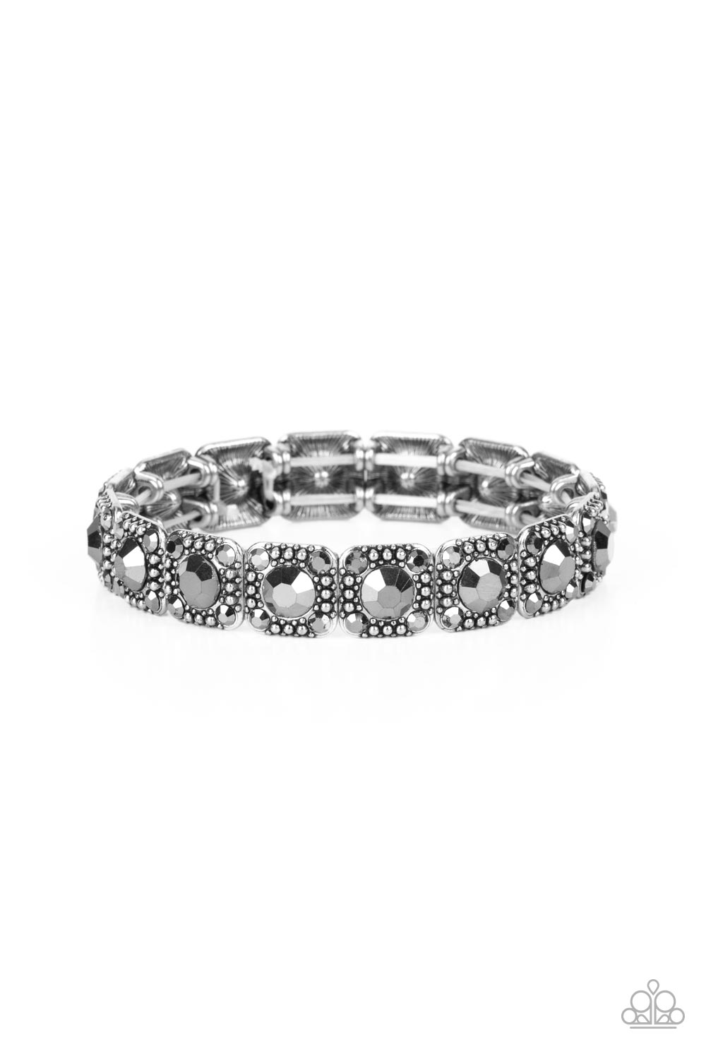 Paparazzi Accessories - Cache Commodity - Silver bracelet