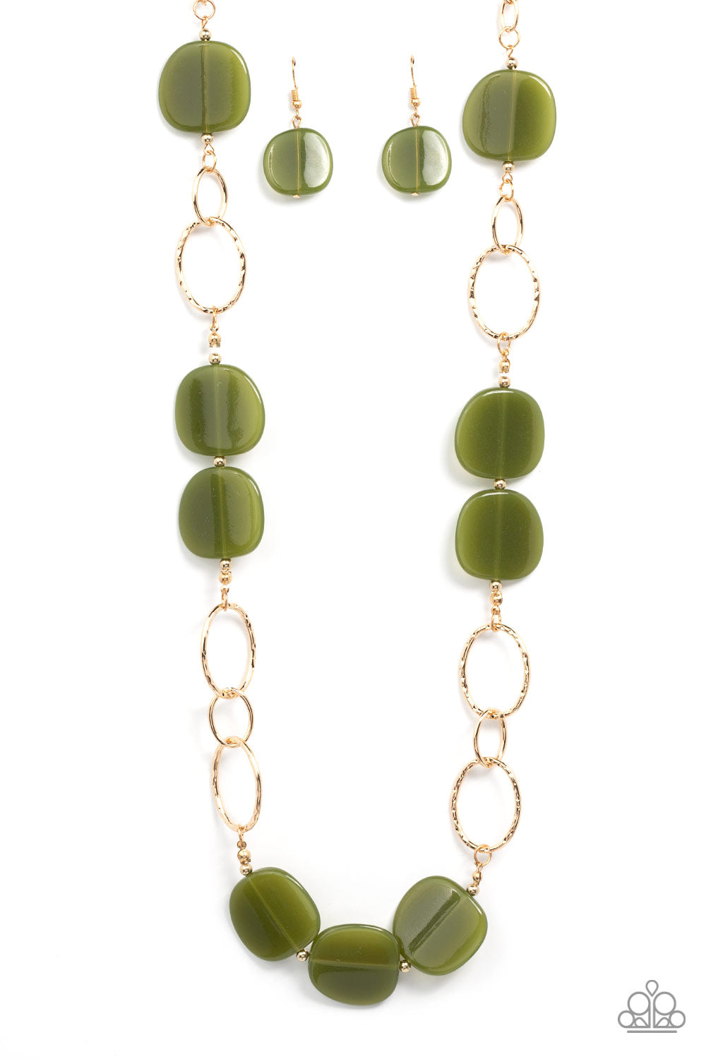 Paparazzi Accessories - Posh Promenade - Green necklace