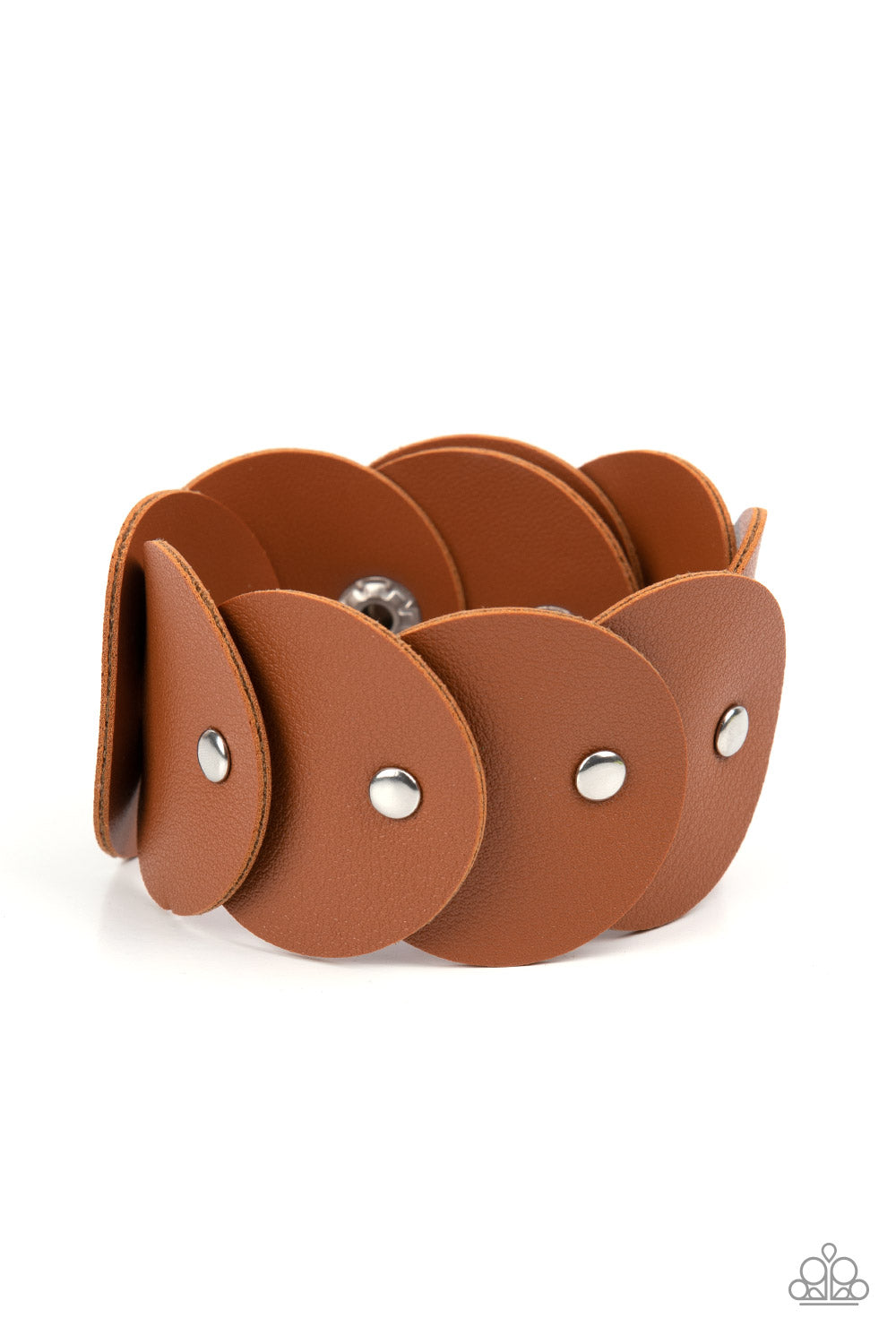 Paparazzi Accessories - Rhapsodic Roundup - Brown bracelet