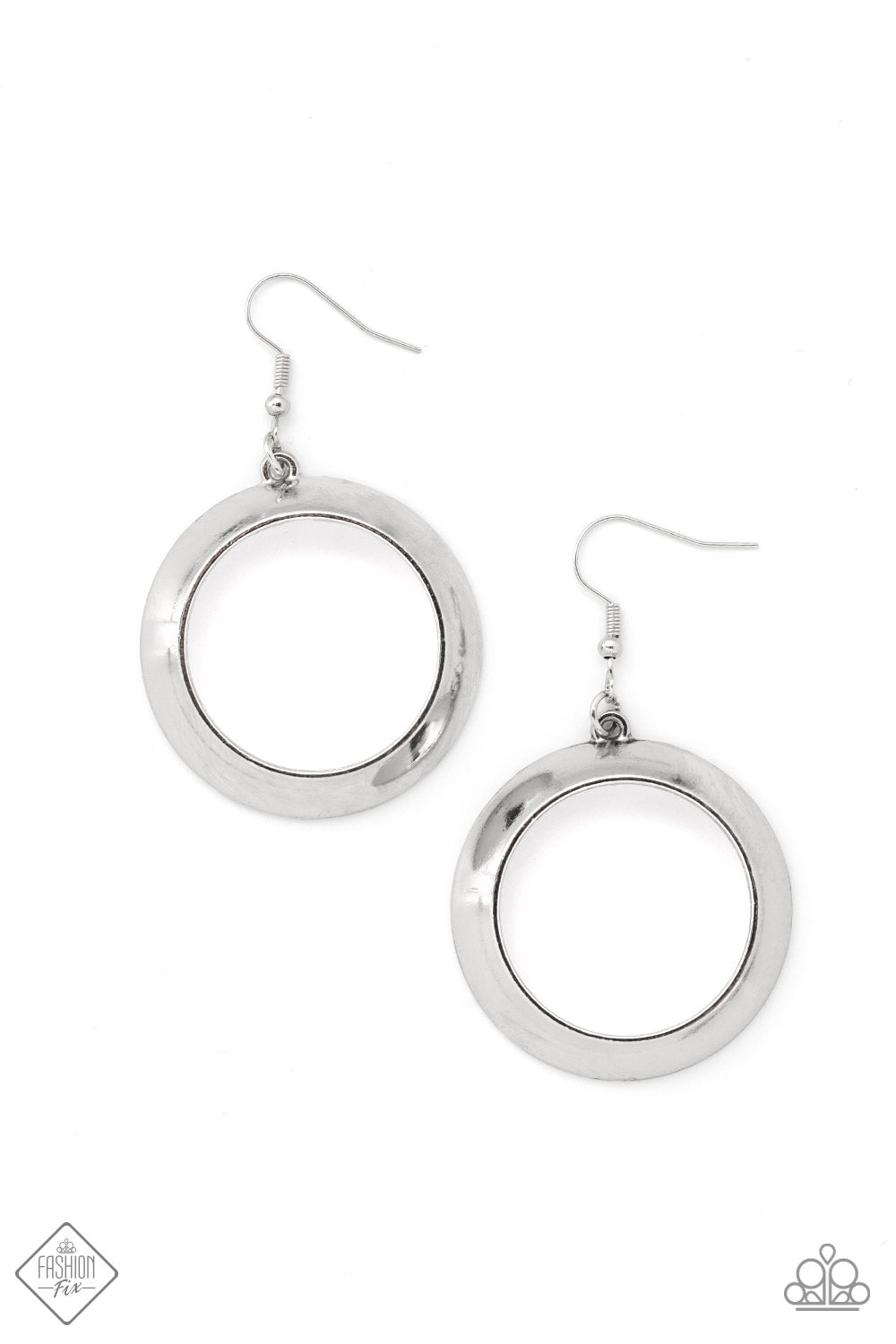 paparazzi Accessories - Authentic Appeal - Silver earrings