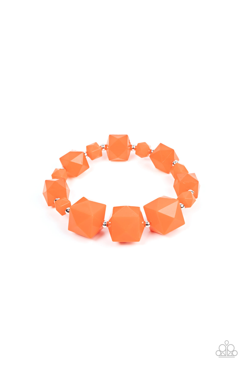 Paparazzi Accessories - Trendsetting Tourist - Orange bracelet