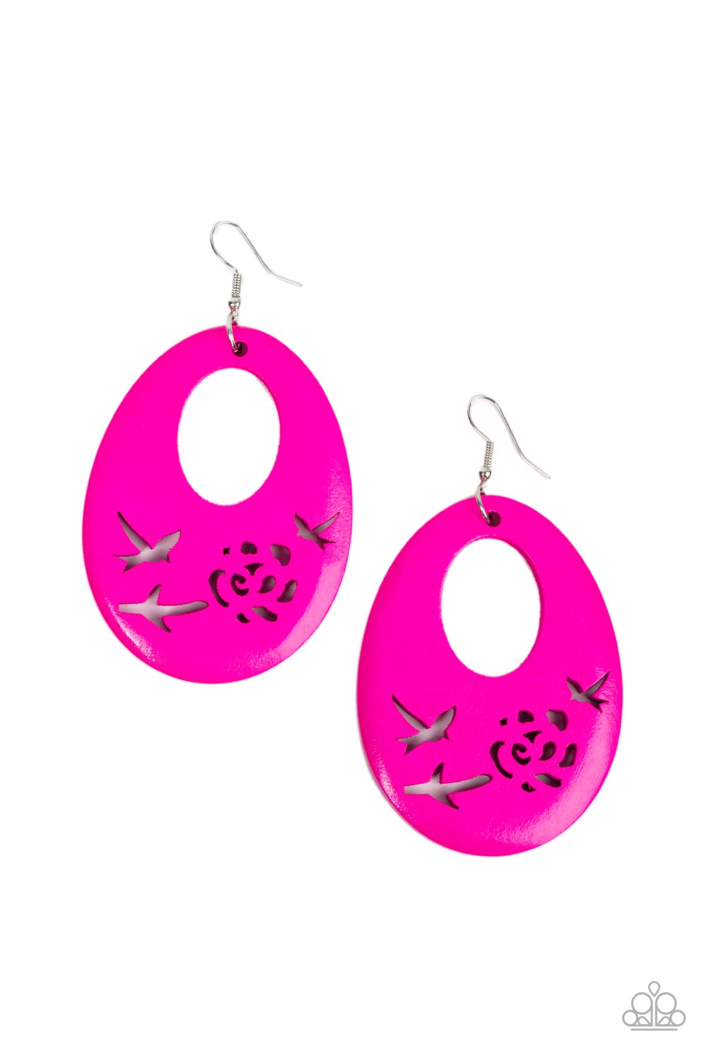 Paparazzi Accessories - Home TWEET Home - Pink earrings