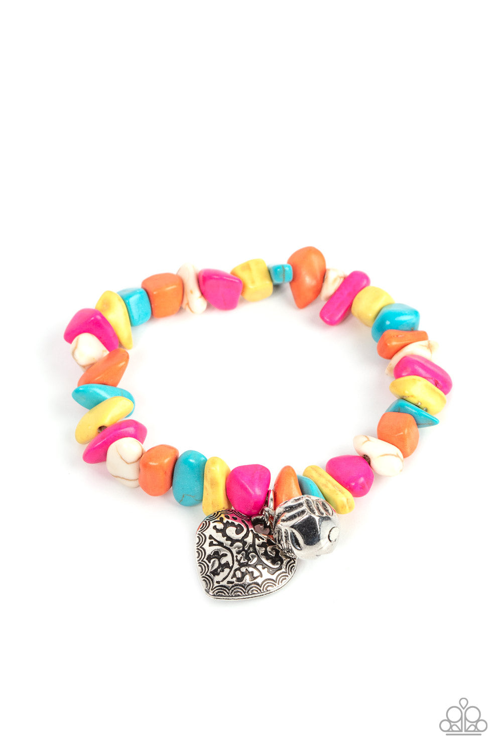paparazzi Accessories - Love You to Pieces - Multi bracelet