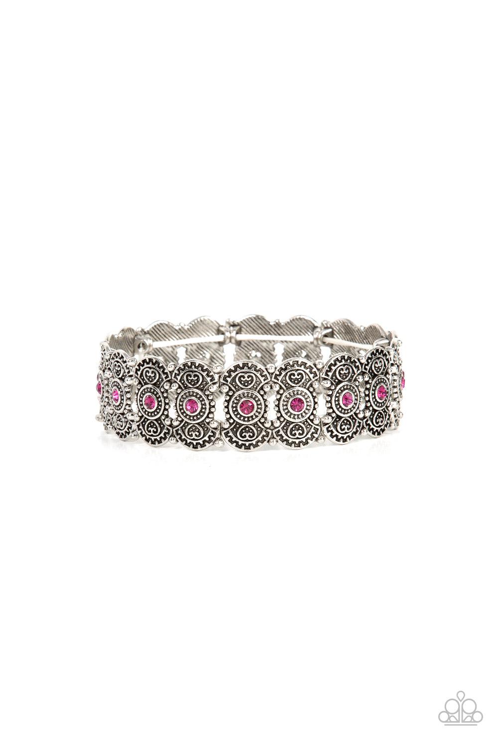 Paparazzi Accessories - Rapturous Romance - Pink bracelet