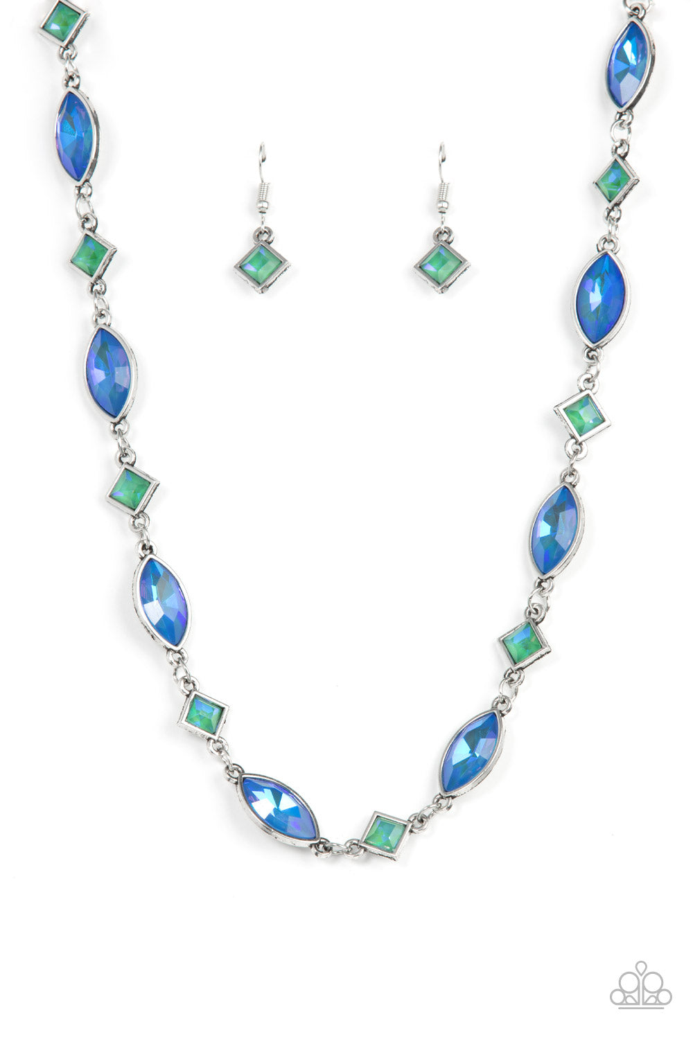 Paparazzi Accessories - Prismatic Reinforcements - Multi necklace