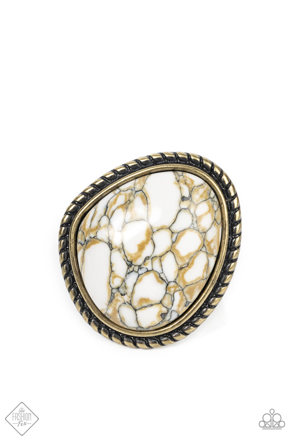 Paparazzi Accessories - Take the High RODEO - Brass ring