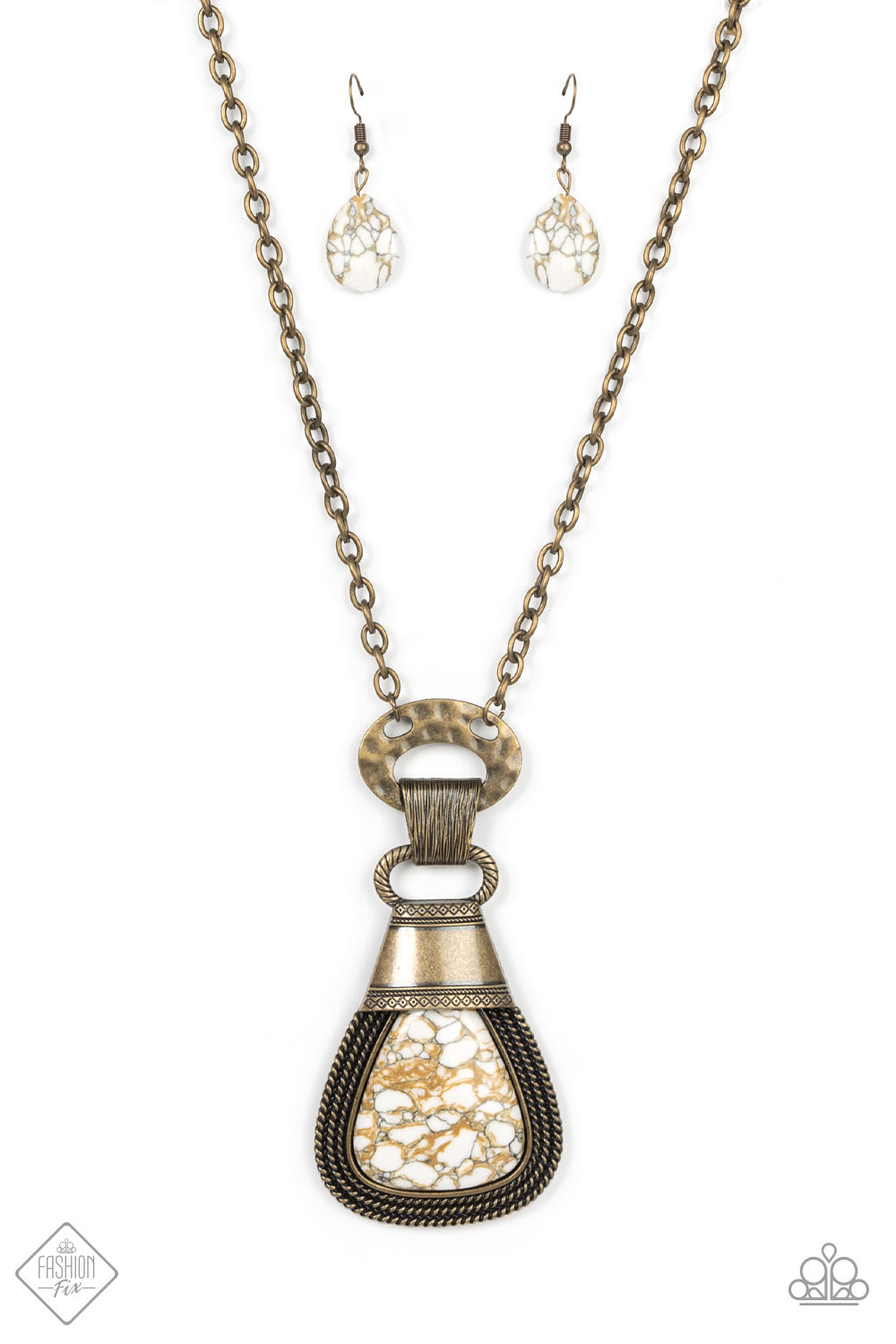 Paparazzi Accessories - Rodeo Royale - Brass necklace