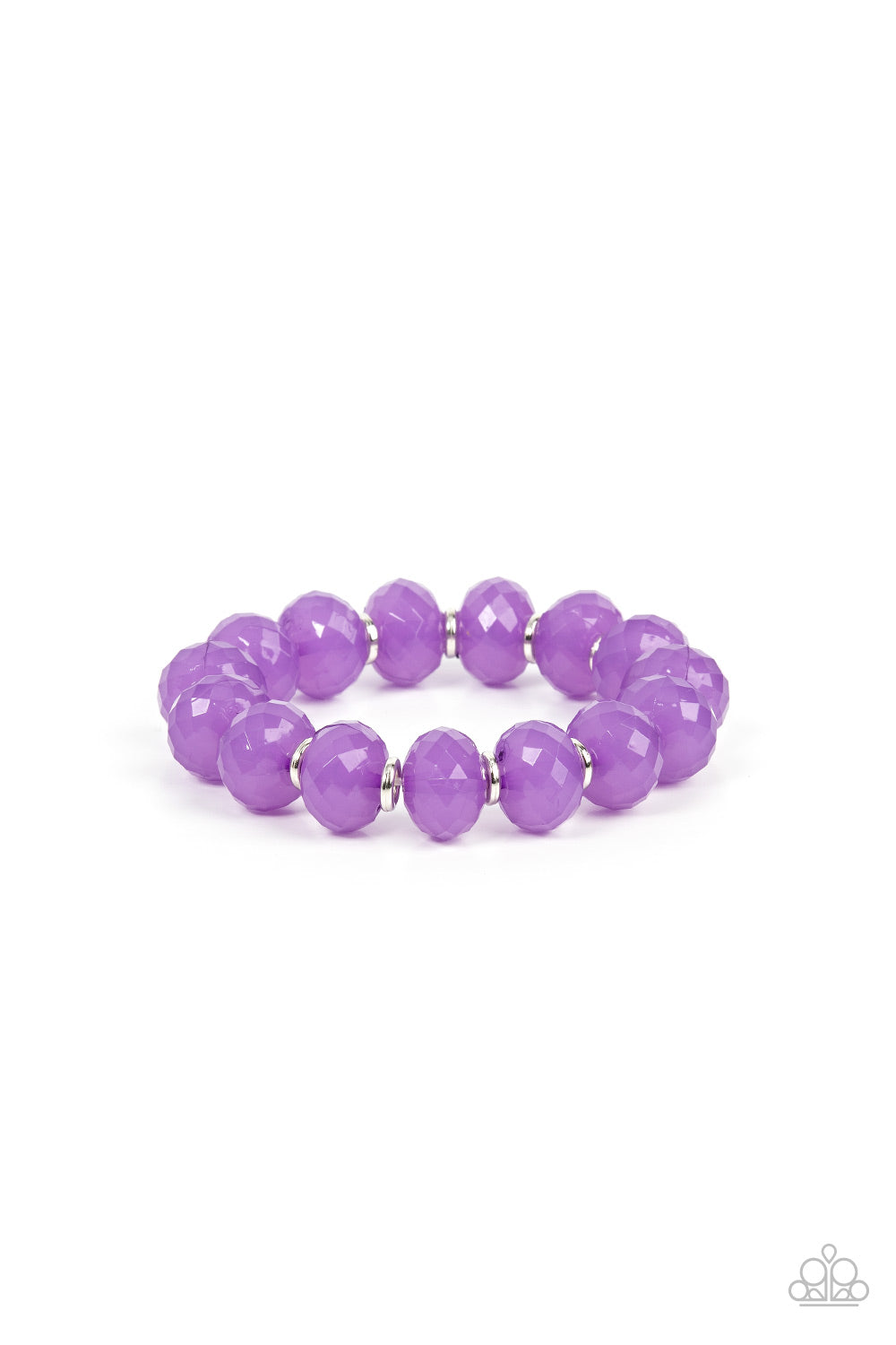 Paparazzi Accessories - This is My Jam! - Purple bracelet