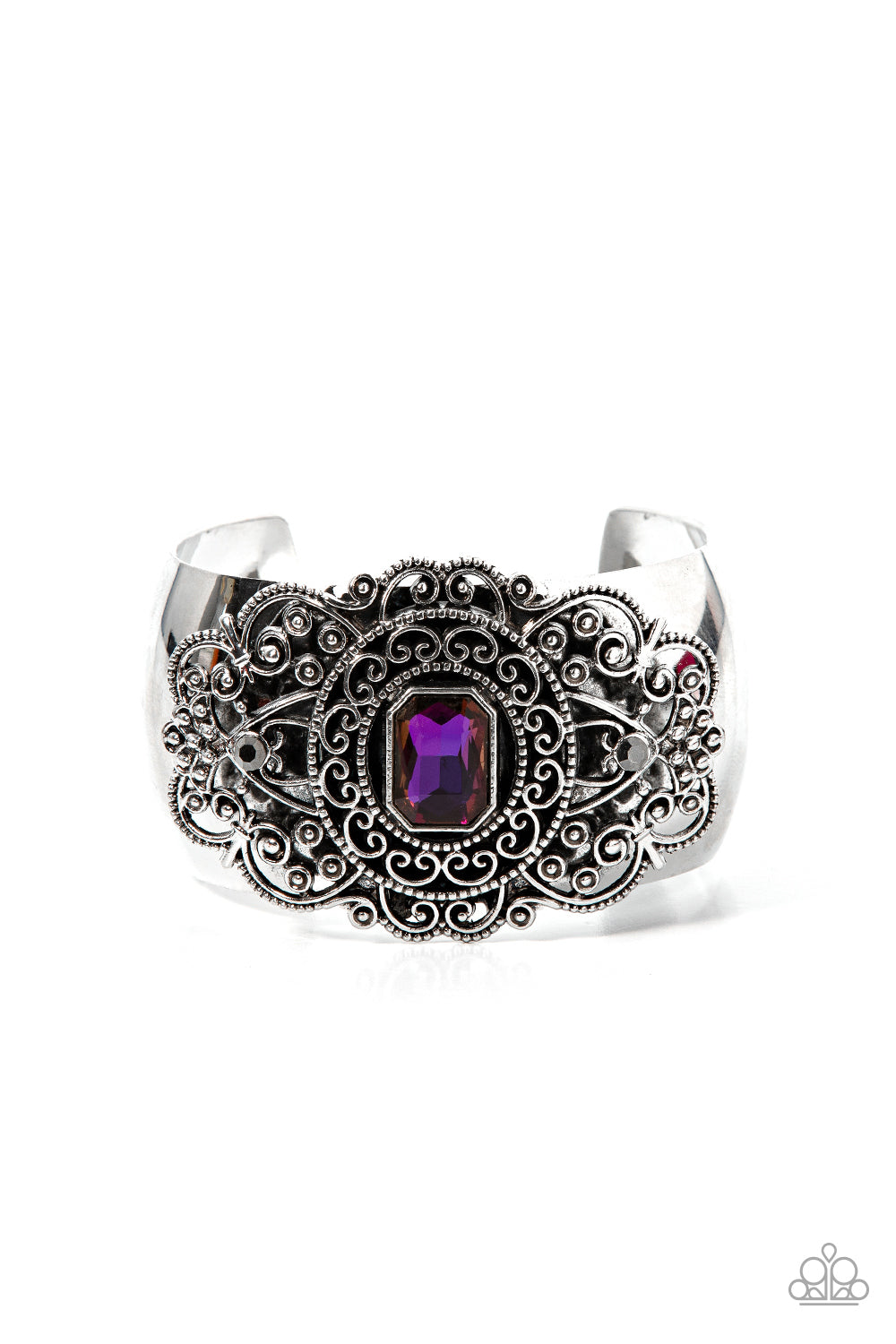 Paparazzi Axxessories - Throne Room Royal - Purple bracelet