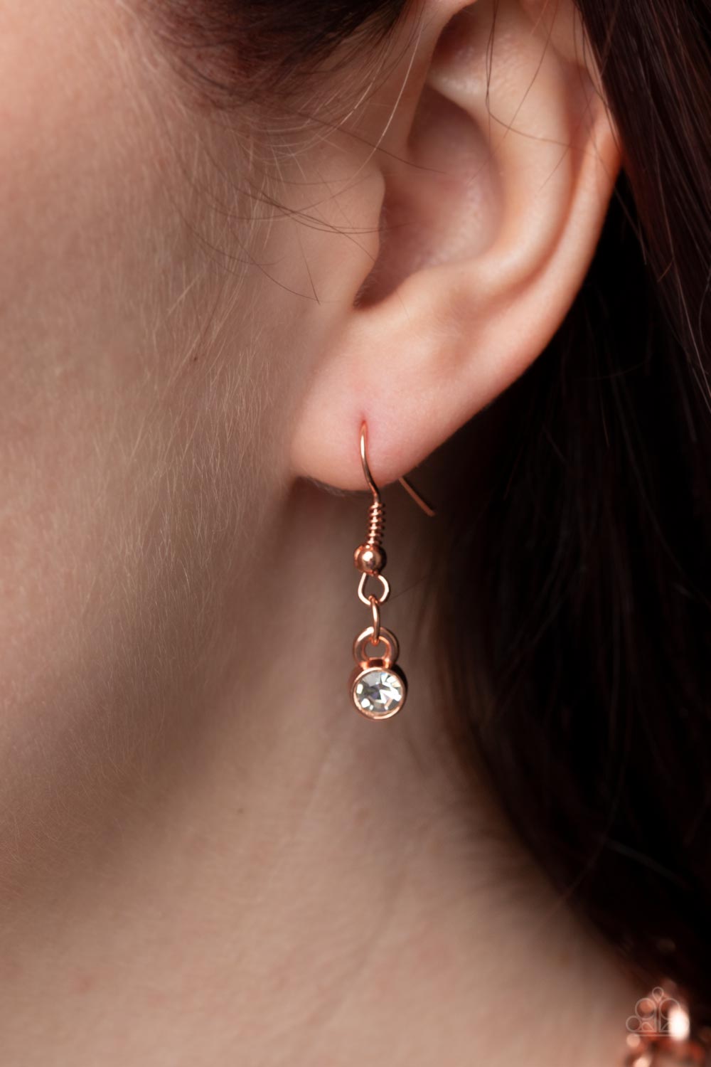 Paparazzi Accessories - Highlight of My Life - Copper necklace