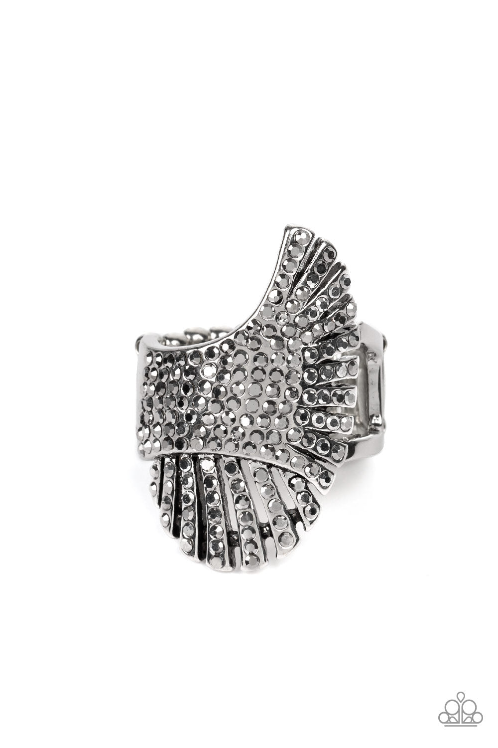 Paparazzi Accessories - Express Your-SELFIE - Silver ring