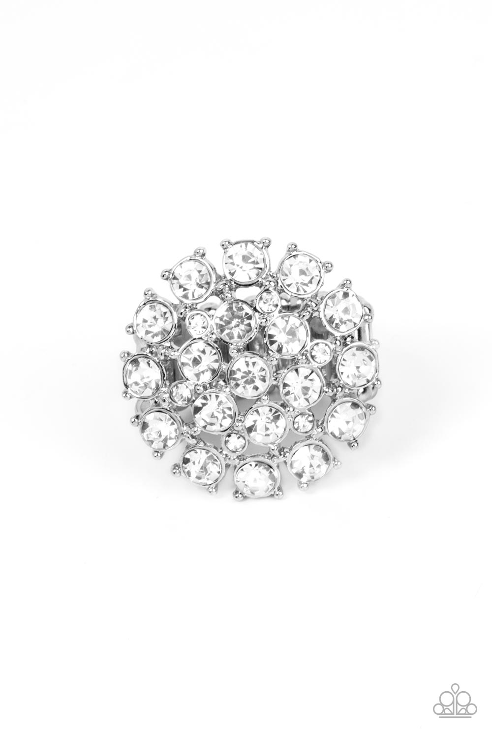 Paparazzi Accessories - SELFIE-Confidence - White ring